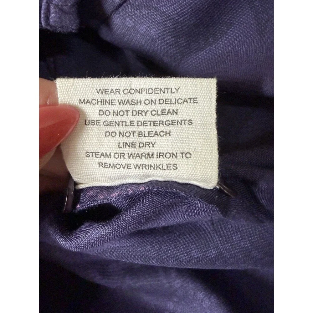 Omika Maxi Mara Midnight Dress Women’s Small Purple NWT($253) Bohemian Luxury - Picture 9 of 11